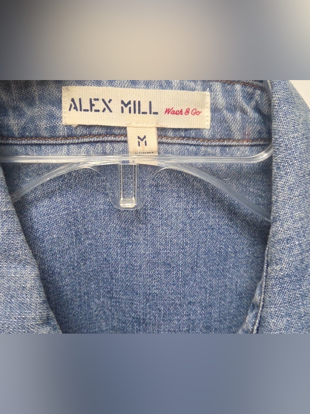 Alex Mill Blue Denim Shirt
EUC
Size Medium - Picture 3 of 6